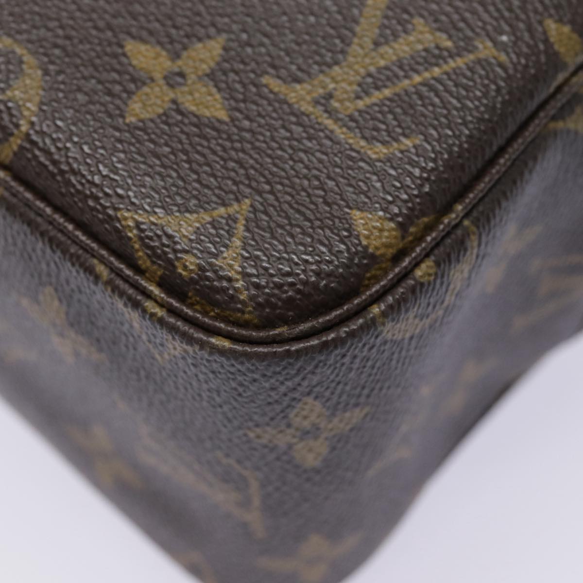 LOUIS VUITTON Monogram Trousse Toilette 28 Clutch Bag M47522 LV Auth tb1194