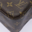 LOUIS VUITTON Monogram Trousse Toilette 28 Clutch Bag M47522 LV Auth tb1194-14