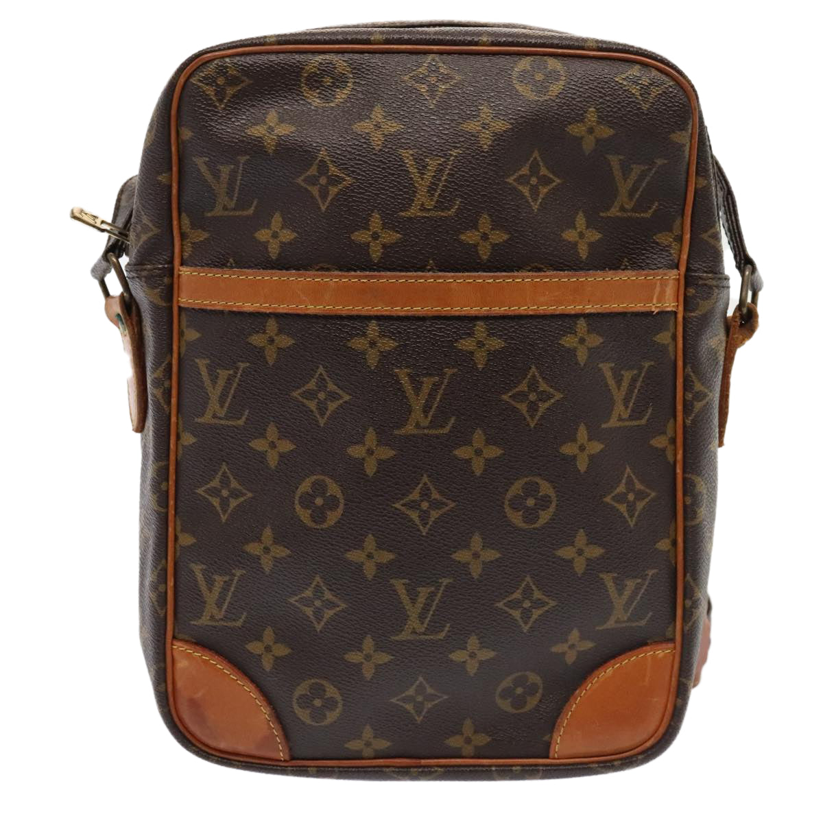 LOUIS VUITTON Monogram Danube MM Shoulder Bag M45264 LV Auth tb1203