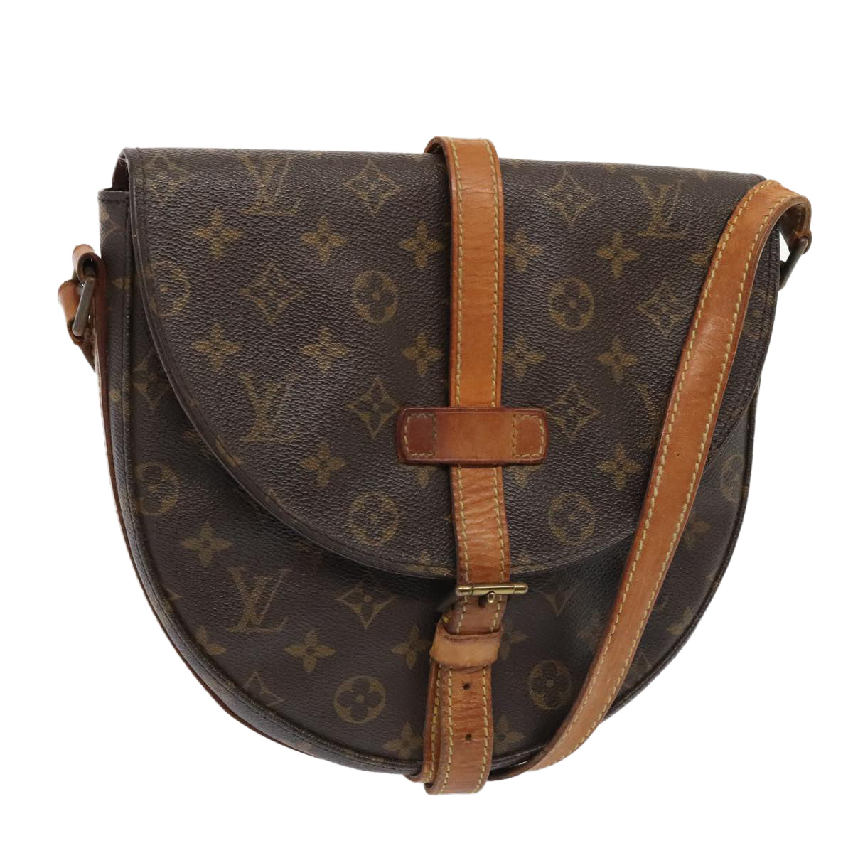 LOUIS VUITTON Monogram Chantilly GM Shoulder Bag M51232 LV Auth tb1204