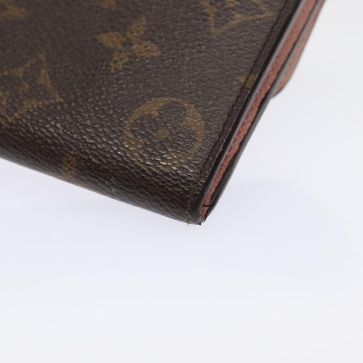 LOUIS VUITTON Monogram Porte Feuille Emily Rose Valerine M61289 LV Auth tb1220