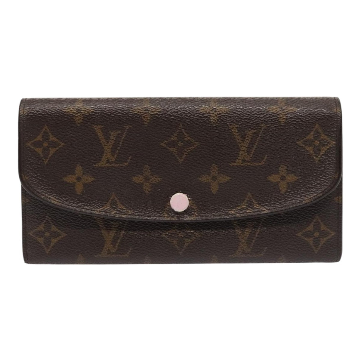 LOUIS VUITTON Monogram Porte Feuille Emily Rose Valerine M61289 LV Auth tb1220