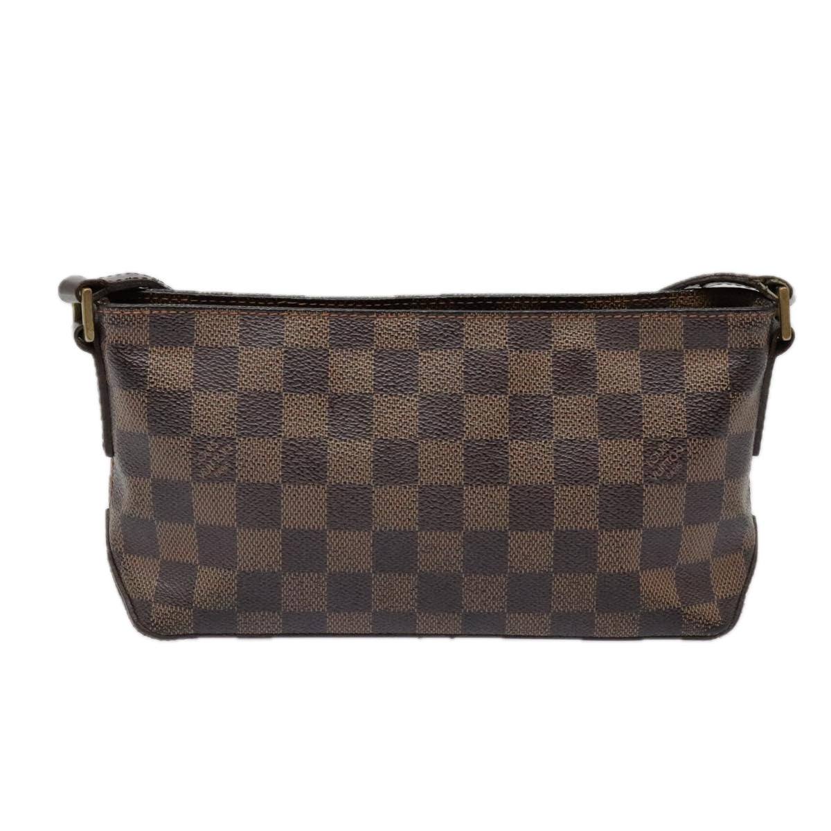 LOUIS VUITTON Damier Ebene Trotteur Shoulder Bag SPO M51240 LV Auth tb1226