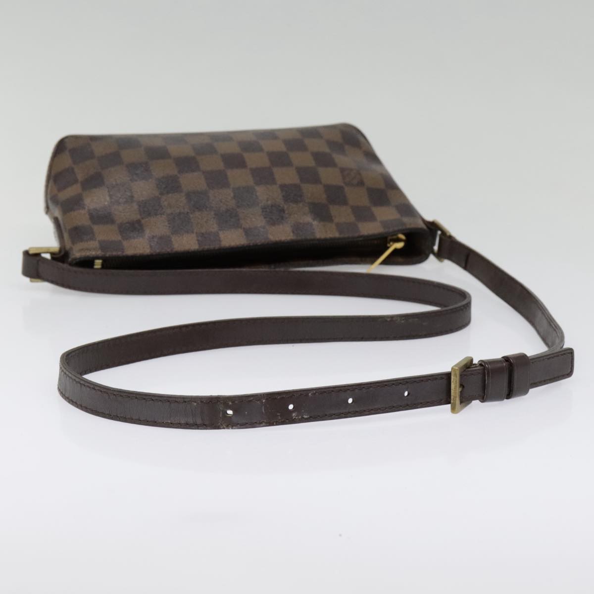 LOUIS VUITTON Damier Ebene Trotteur Shoulder Bag SPO M51240 LV Auth tb1226