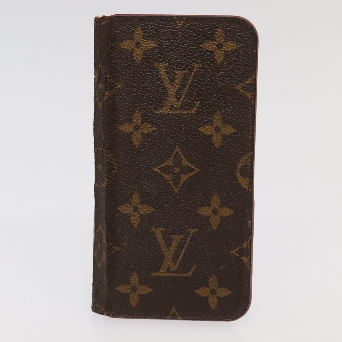 LOUIS VUITTON Monogram Epi iPhone Coin Key Cigarette Case 5Set Red Auth tb1235