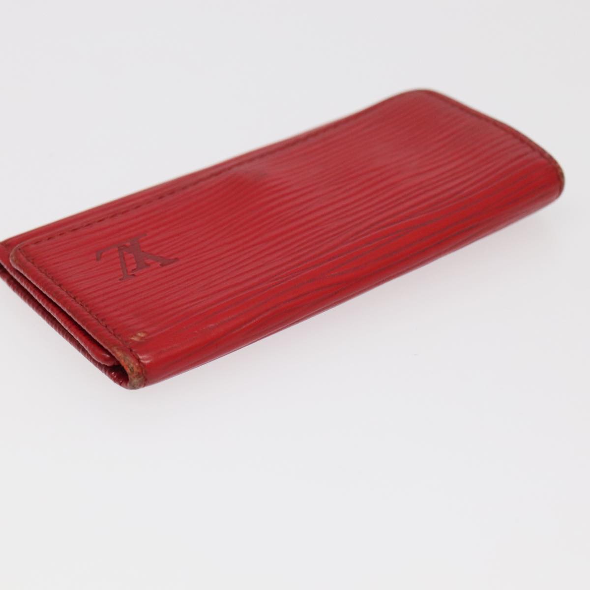 LOUIS VUITTON Monogram Epi iPhone Coin Key Cigarette Case 5Set Red Auth tb1235