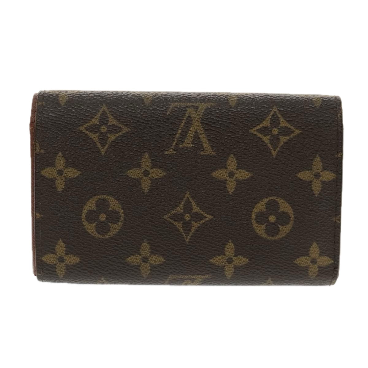 LOUIS VUITTON Monogram Portefeuille Tresol Wallet M61736 LV Auth tb1244 - 0