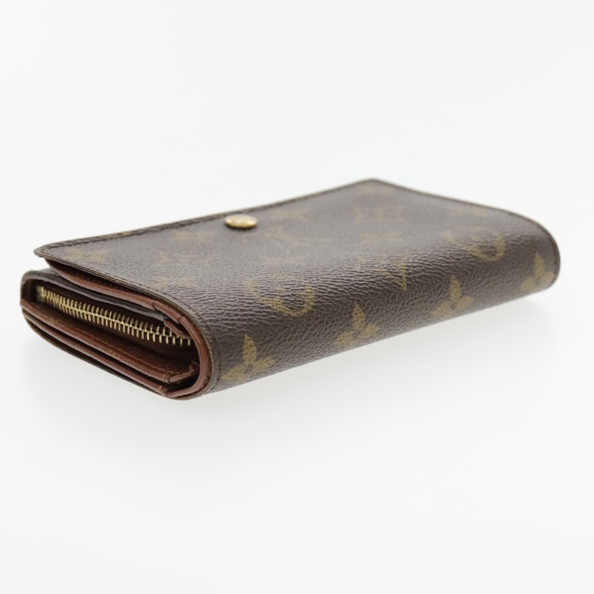 LOUIS VUITTON Monogram Portefeuille Tresol Wallet M61736 LV Auth tb1244