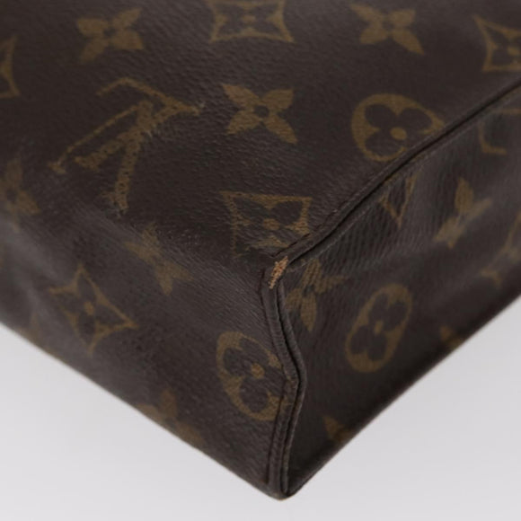 LOUIS VUITTON Monogram Poche Toilette 26 Pouch M47542 LV Auth tb1251