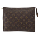 LOUIS VUITTON Monogram Poche Toilette 26 Pouch M47542 LV Auth tb1251-13