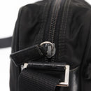 PRADA Shoulder Bag Nylon Black Silver Auth tb1252-9