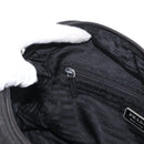 PRADA Shoulder Bag Nylon Black Silver Auth tb1252-22
