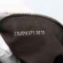 FENDI Zucca Canvas Mamma Baguette Shoulder Bag Black Brown Auth tb1254V-21