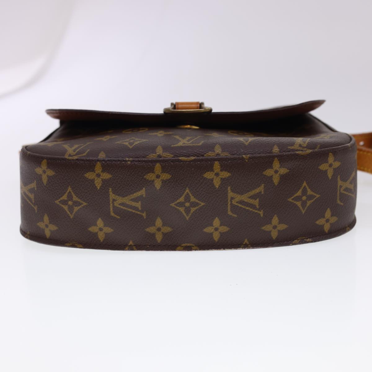 LOUIS VUITTON Monogram Saint Cloud GM Shoulder Bag M51242 LV Auth tb619