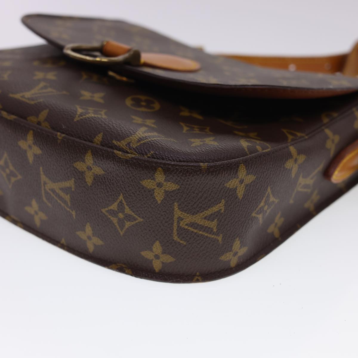 LOUIS VUITTON Monogram Saint Cloud GM Shoulder Bag M51242 LV Auth tb619