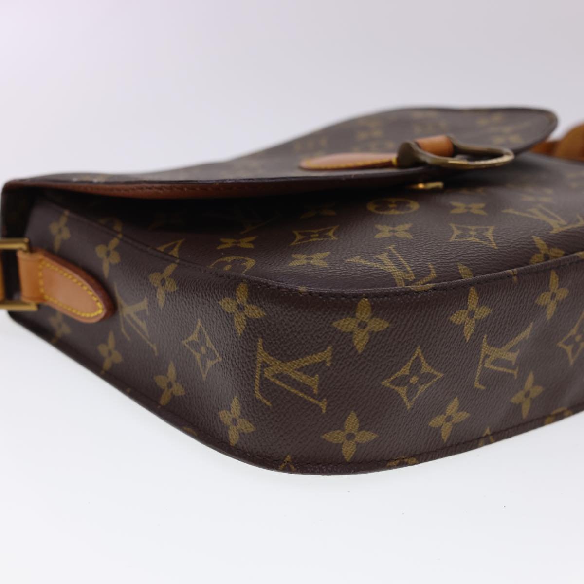 LOUIS VUITTON Monogram Saint Cloud GM Shoulder Bag M51242 LV Auth tb619