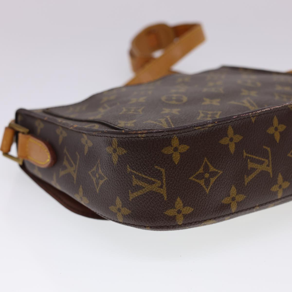 LOUIS VUITTON Monogram Saint Cloud GM Shoulder Bag M51242 LV Auth tb619