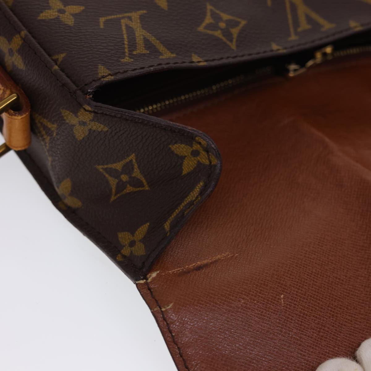 LOUIS VUITTON Monogram Saint Cloud GM Shoulder Bag M51242 LV Auth tb619