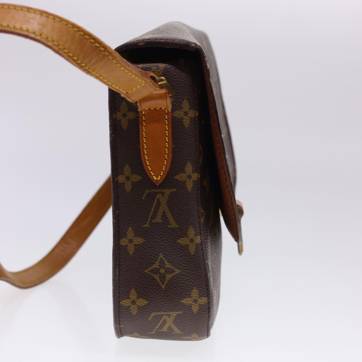 LOUIS VUITTON Monogram Saint Cloud GM Shoulder Bag M51242 LV Auth tb619