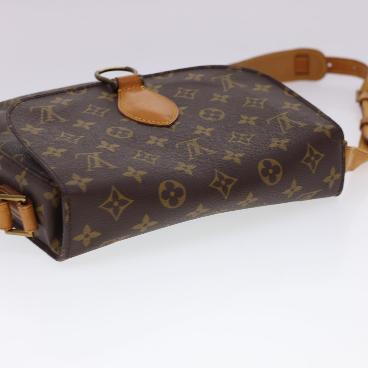 LOUIS VUITTON Monogram Saint Cloud GM Shoulder Bag M51242 LV Auth tb619