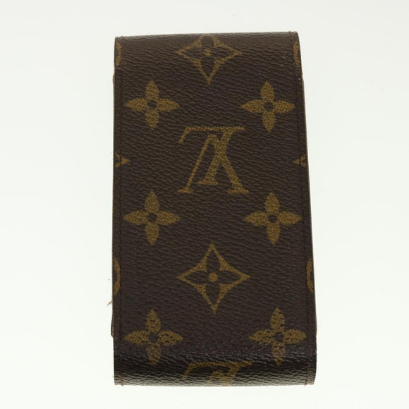 LOUIS VUITTON Monogram Day Planner Cover iPhone Case Wallet 5 Set LV Auth tb633