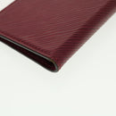 LOUIS VUITTON Epi iPhone X / XS Folio iPhone Case Fuchsia M64468 LV Auth tb655-8