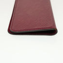 LOUIS VUITTON Epi iPhone X / XS Folio iPhone Case Fuchsia M64468 LV Auth tb655-3