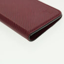 LOUIS VUITTON Epi iPhone X / XS Folio iPhone Case Fuchsia M64468 LV Auth tb655-14