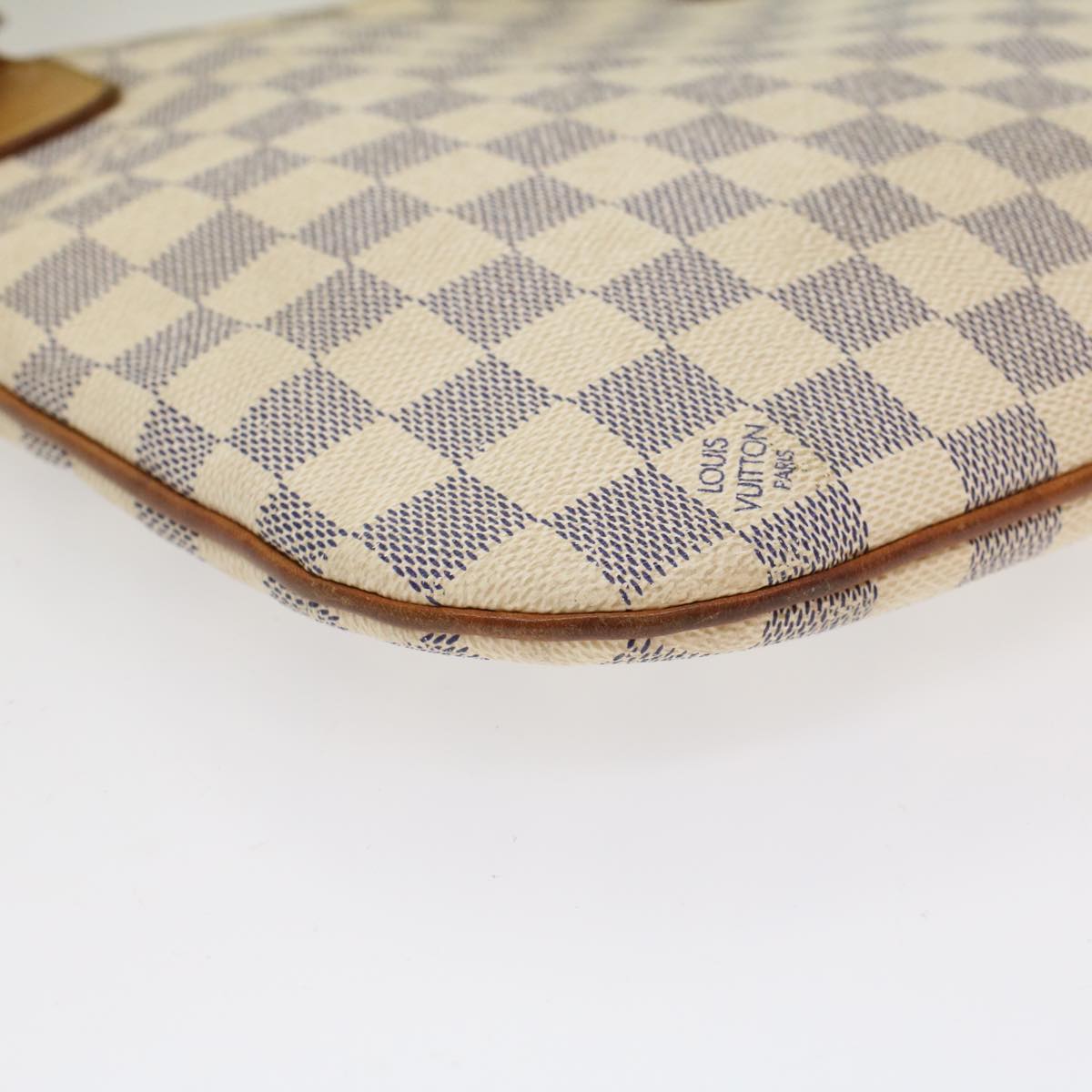 LOUIS VUITTON Damier Azur Pochette Bosphore Shoulder Bag N51112 LV Auth tb752