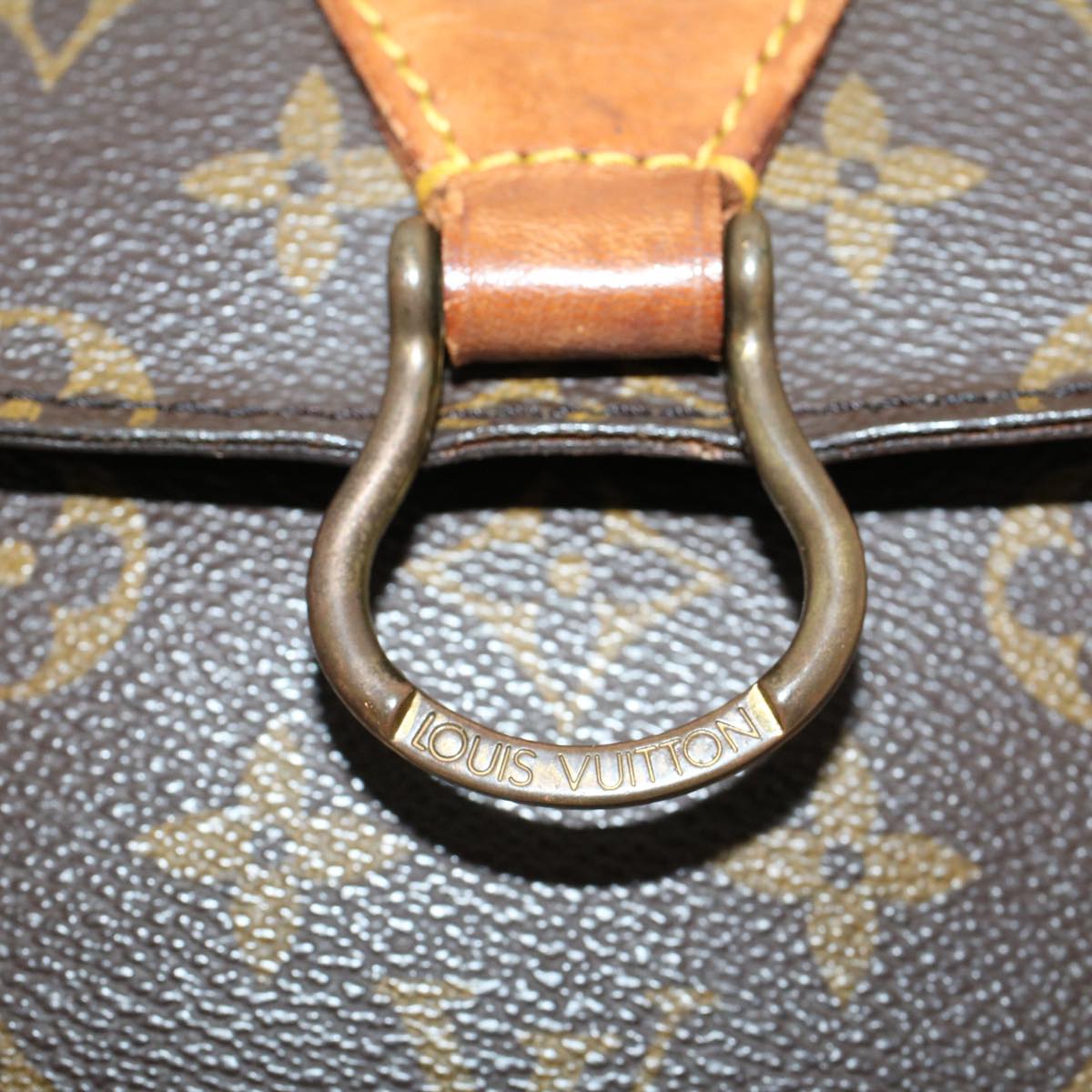 LOUIS VUITTON Monogram Saint Cloud GM Shoulder Bag M51242 LV Auth tb764