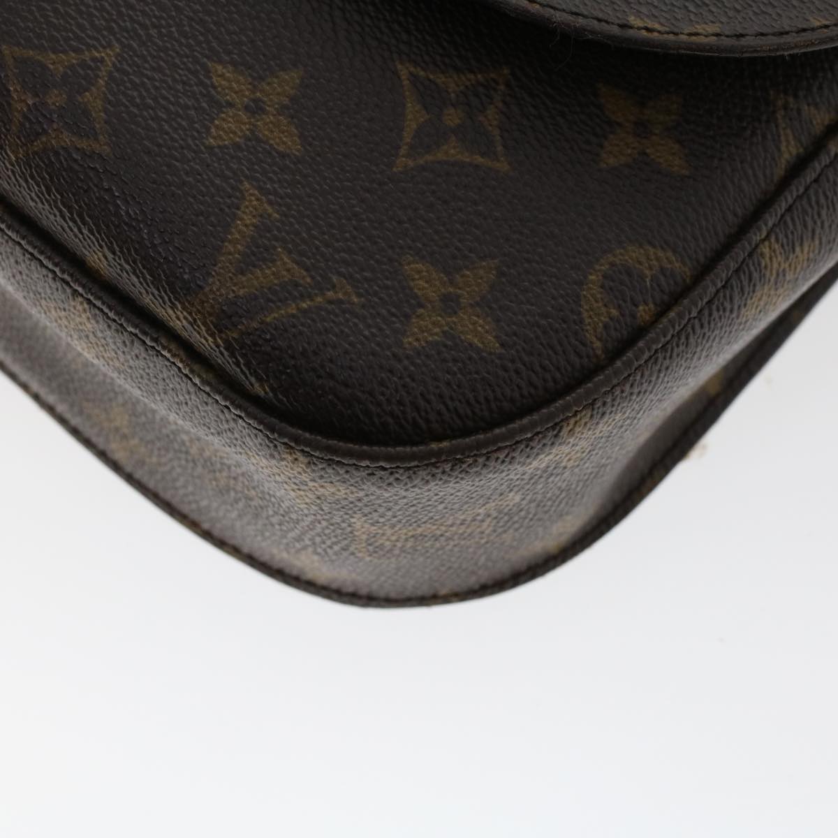 LOUIS VUITTON Monogram Saint Cloud GM Shoulder Bag M51242 LV Auth tb772