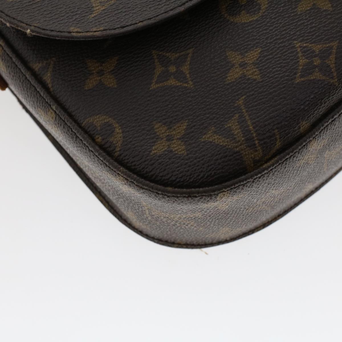 LOUIS VUITTON Monogram Saint Cloud GM Shoulder Bag M51242 LV Auth tb772