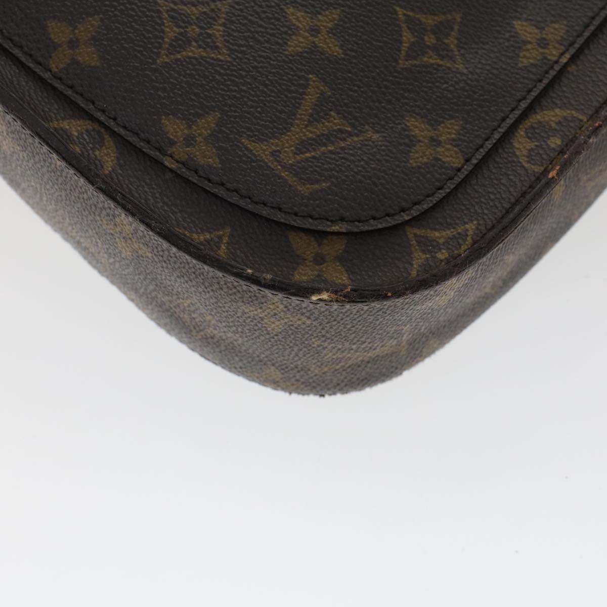 LOUIS VUITTON Monogram Saint Cloud GM Shoulder Bag M51242 LV Auth tb772