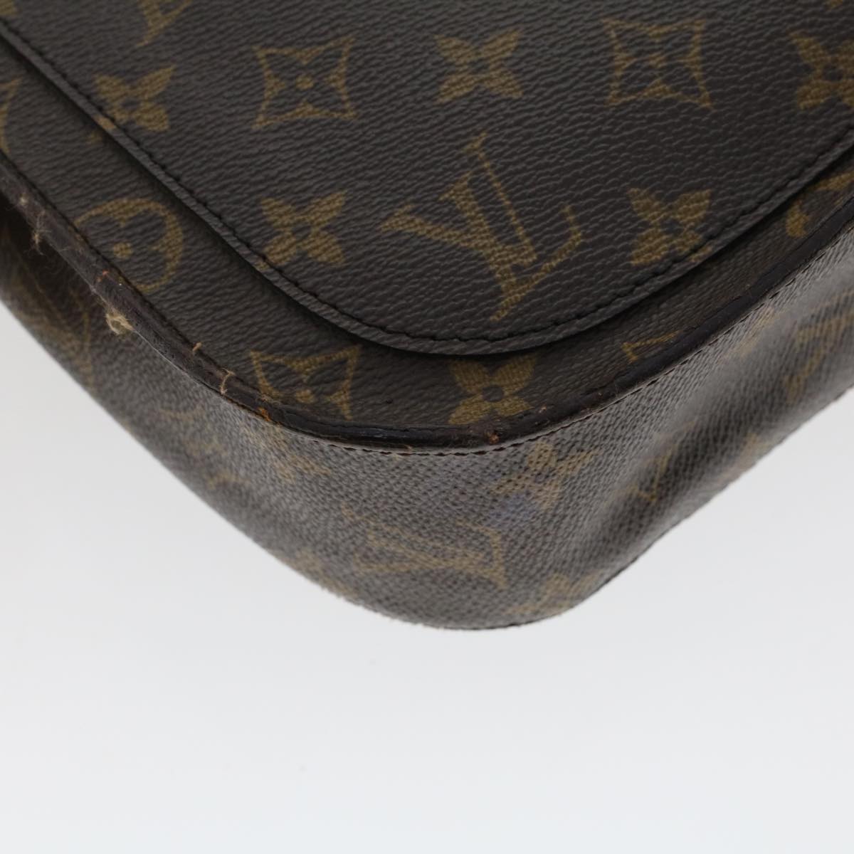 LOUIS VUITTON Monogram Saint Cloud GM Shoulder Bag M51242 LV Auth tb772