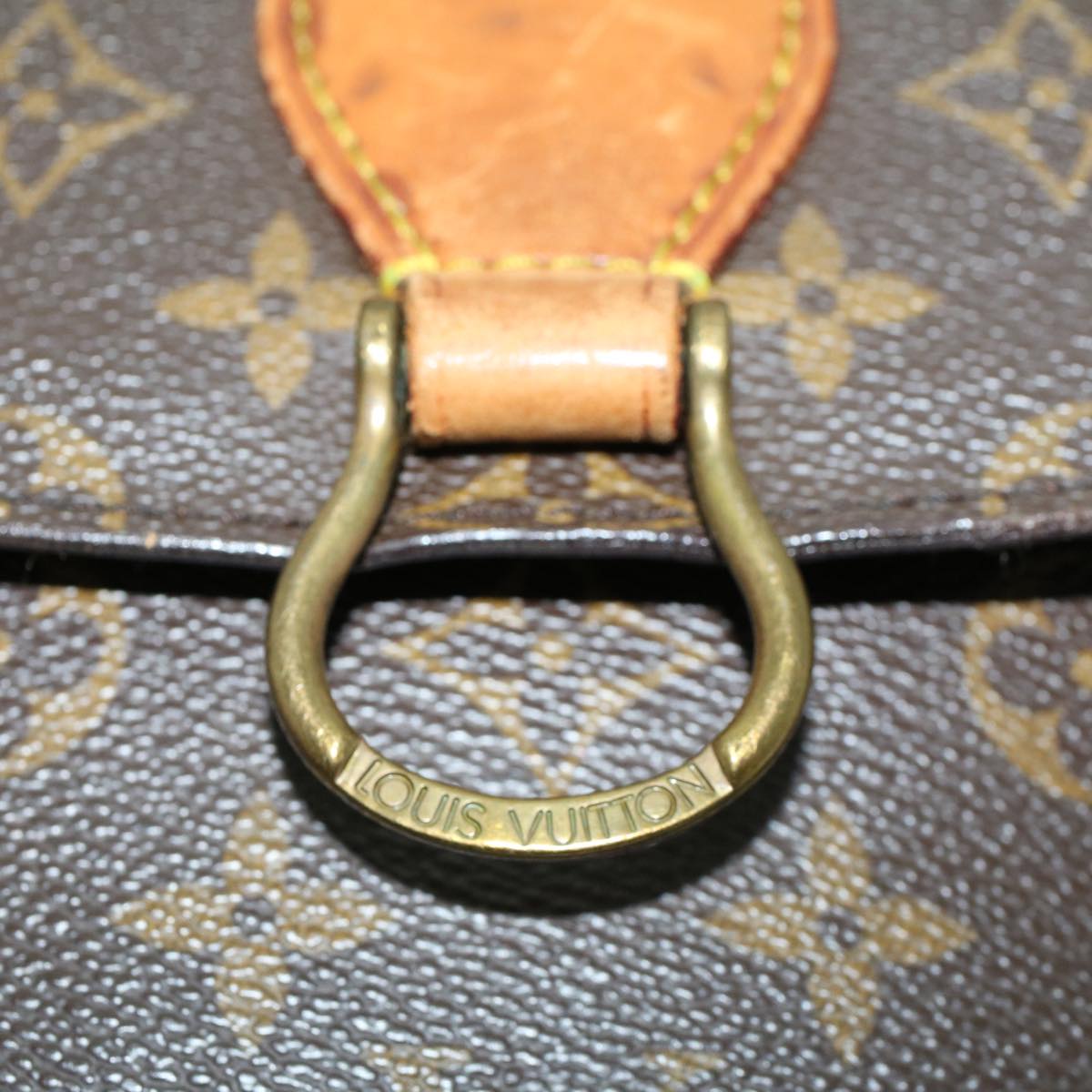 LOUIS VUITTON Monogram Saint Cloud GM Shoulder Bag M51242 LV Auth tb772