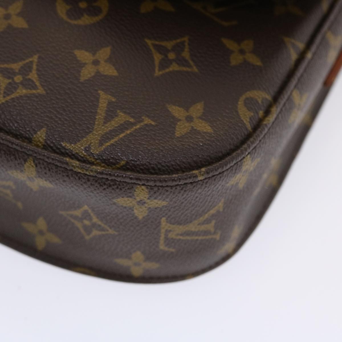 LOUIS VUITTON Monogram Saint Cloud GM Shoulder Bag M51242 LV Auth tb806