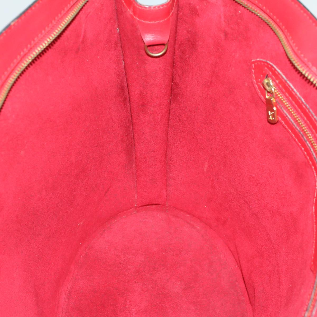 LOUIS VUITTON Epi Saint Jacques Shopping Shoulder Bag Red M52277 LV Auth tb832