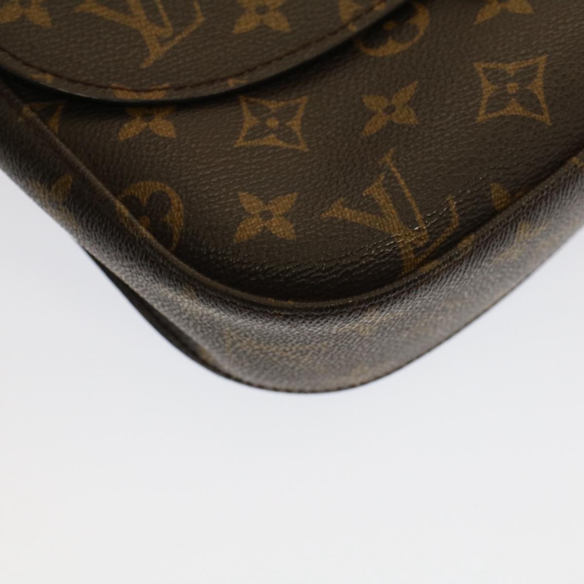 LOUIS VUITTON Monogram Saint Cloud GM Shoulder Bag M51242 LV Auth tb861