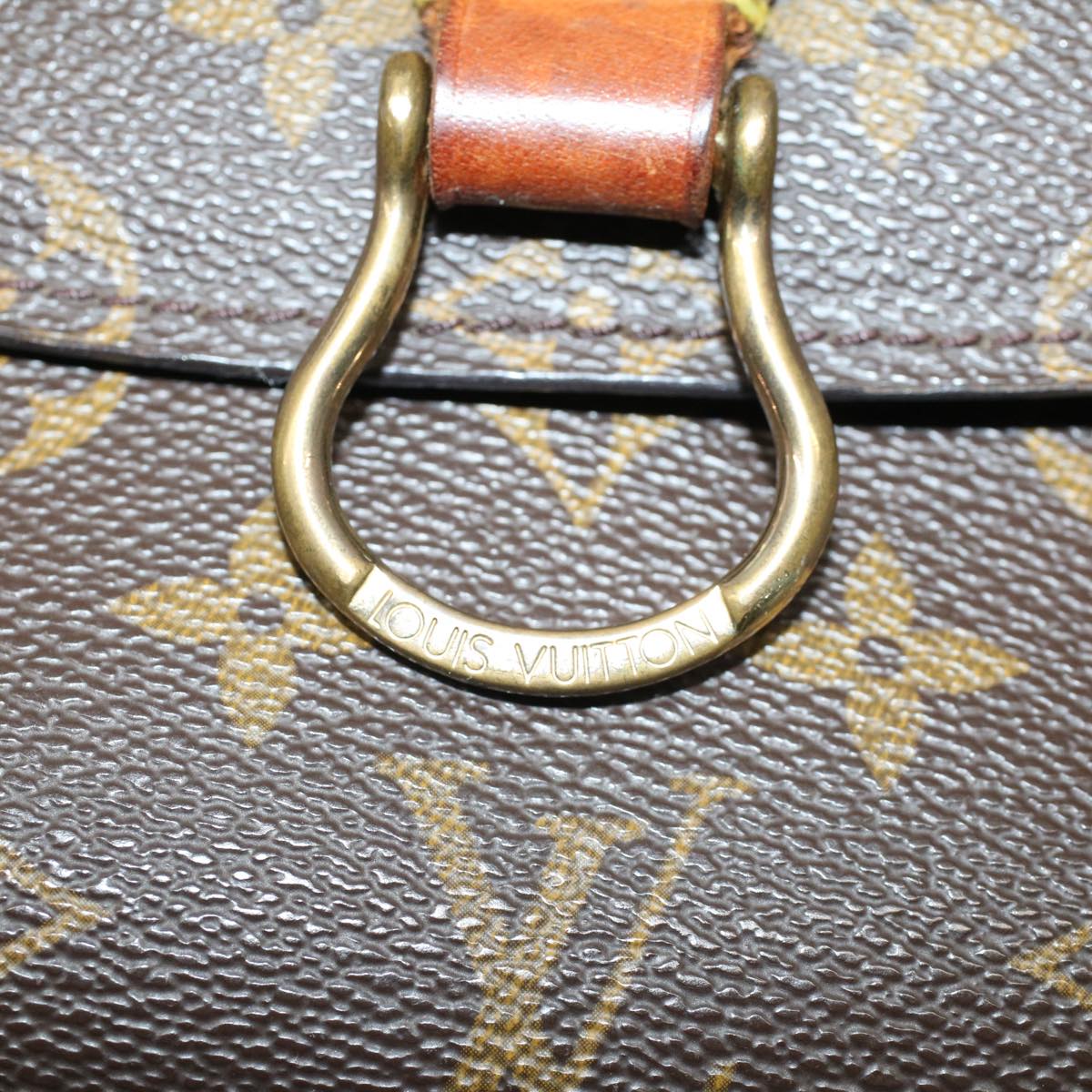 LOUIS VUITTON Monogram Saint Cloud GM Shoulder Bag M51242 LV Auth tb861