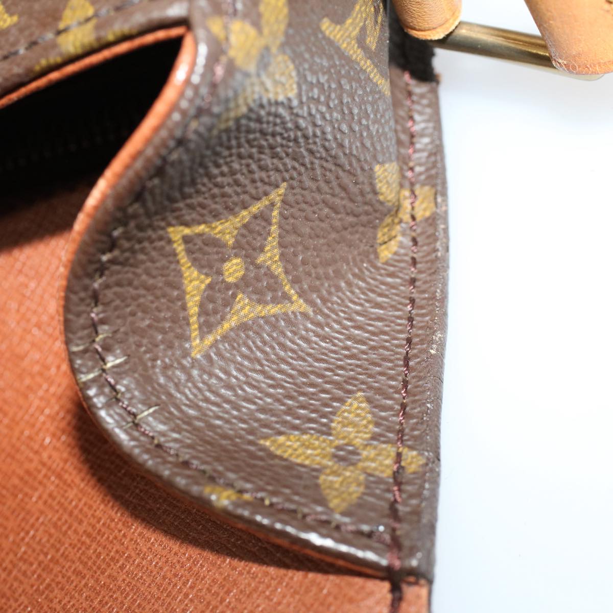 LOUIS VUITTON Monogram Saint Cloud GM Shoulder Bag M51242 LV Auth tb864