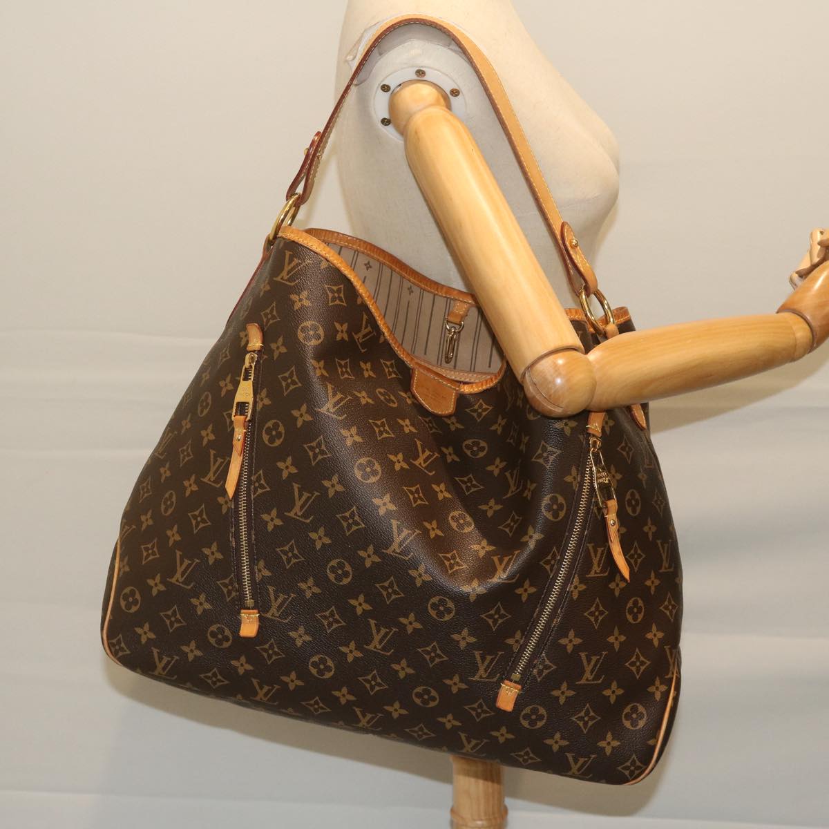 LOUIS VUITTON Monogram Delightful GM Shoulder Bag M40354 LV Auth tb908