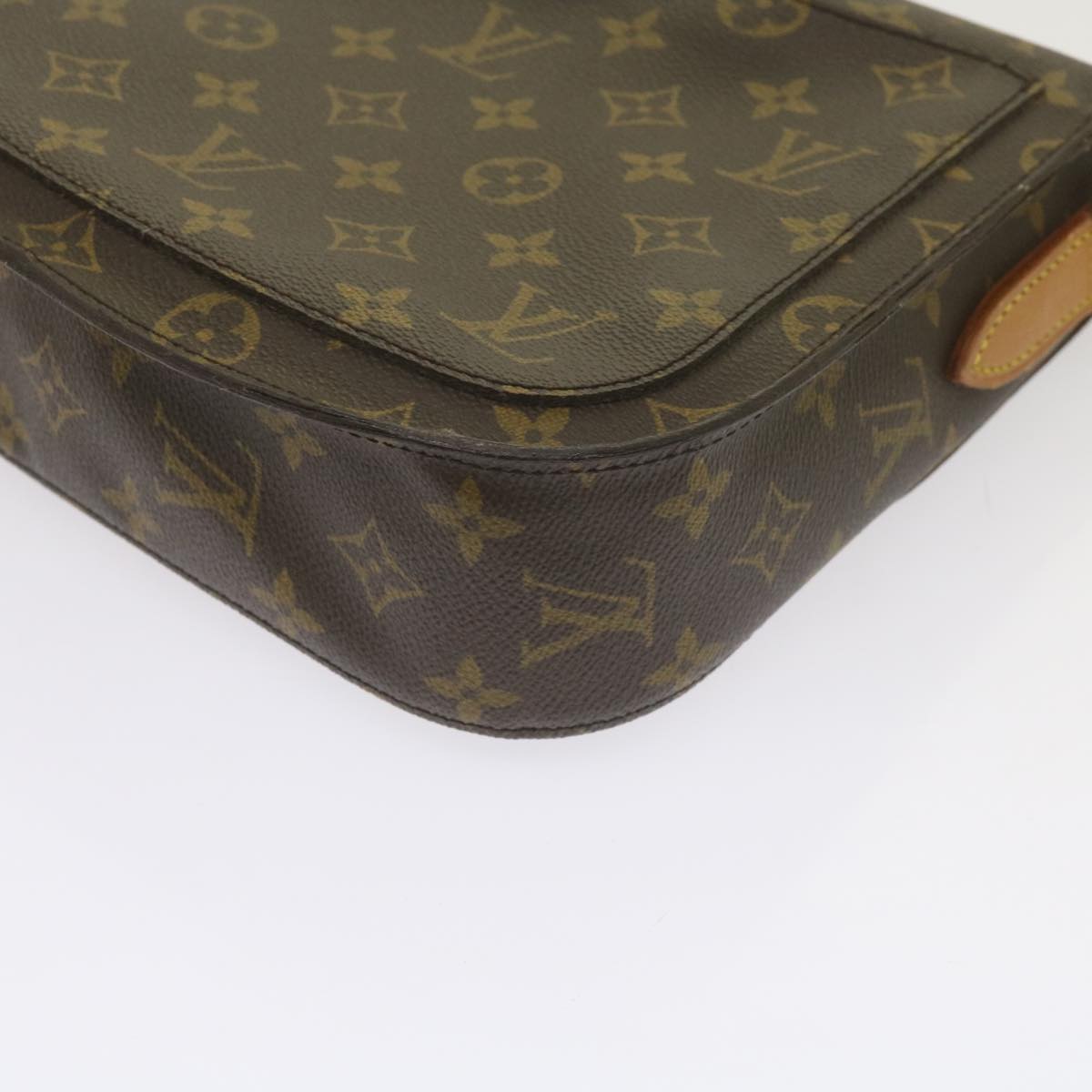 LOUIS VUITTON Monogram Saint Cloud GM Shoulder Bag M51242 LV Auth tb912