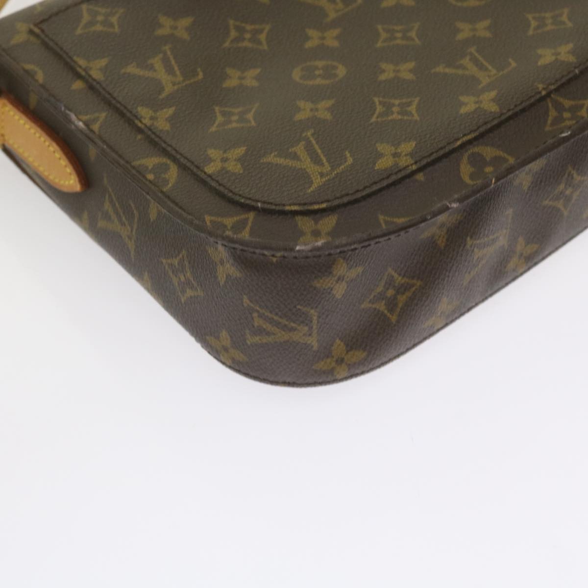 LOUIS VUITTON Monogram Saint Cloud GM Shoulder Bag M51242 LV Auth tb912