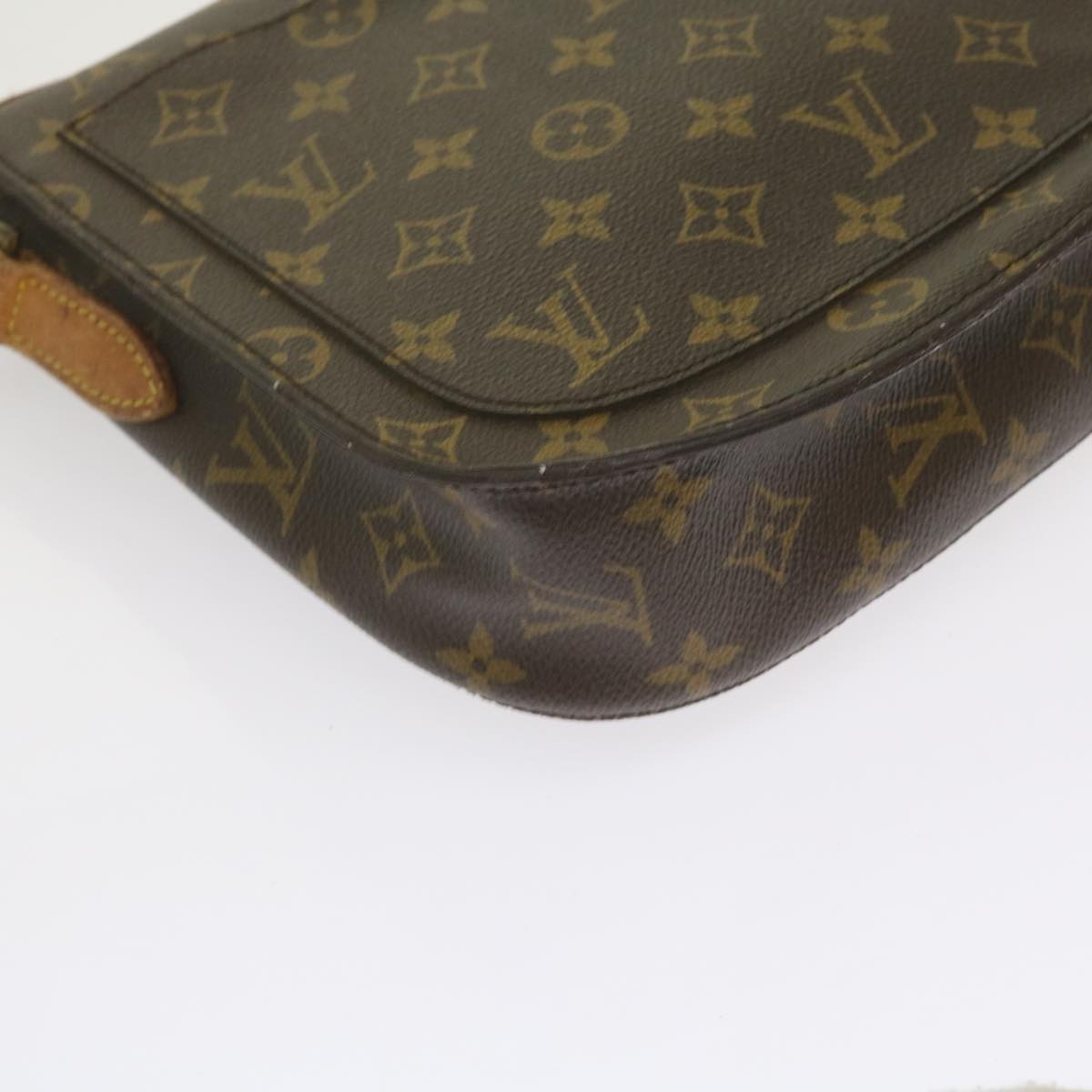 LOUIS VUITTON Monogram Saint Cloud GM Shoulder Bag M51242 LV Auth tb923