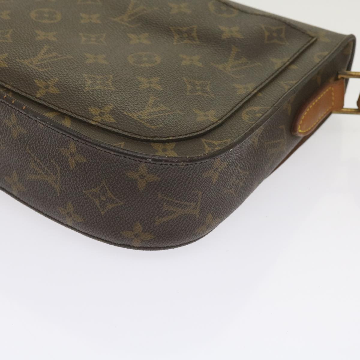 LOUIS VUITTON Monogram Saint Cloud GM Shoulder Bag M51242 LV Auth tb933