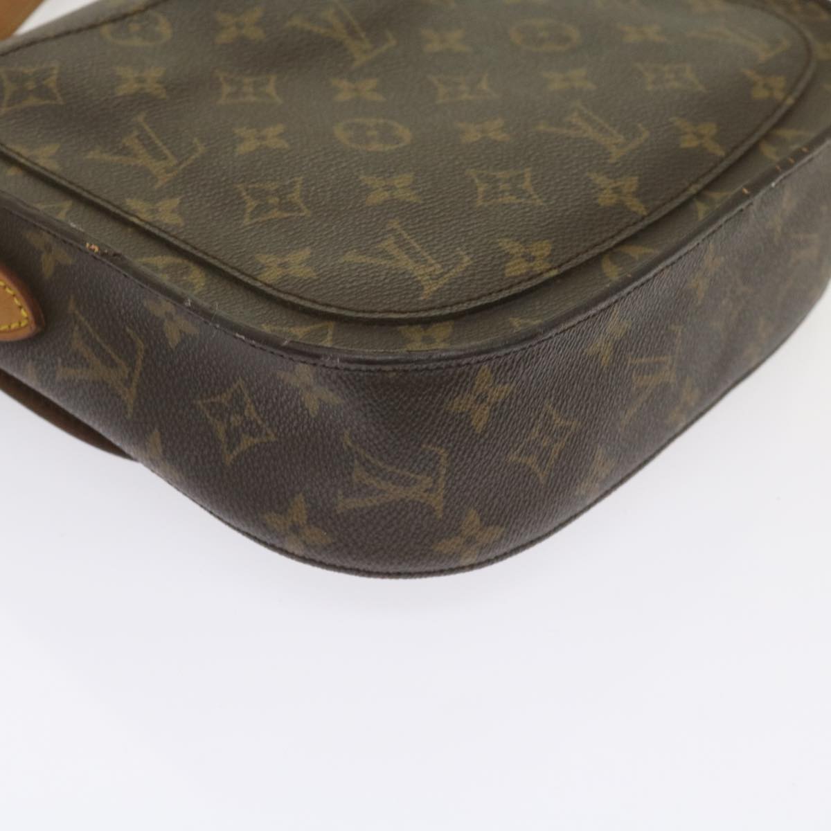 LOUIS VUITTON Monogram Saint Cloud GM Shoulder Bag M51242 LV Auth tb933