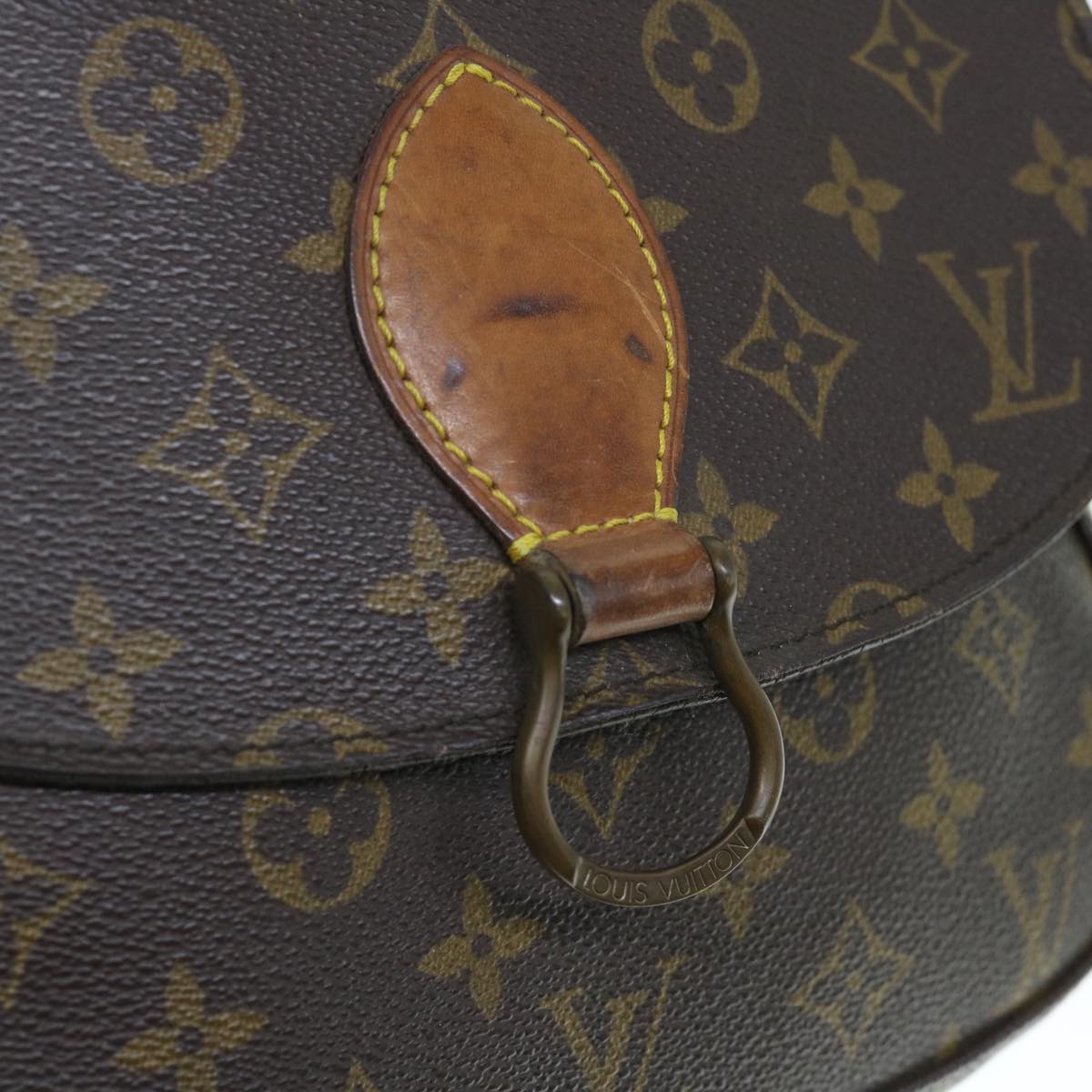 LOUIS VUITTON Monogram Saint Cloud GM Shoulder Bag M51242 LV Auth tb974