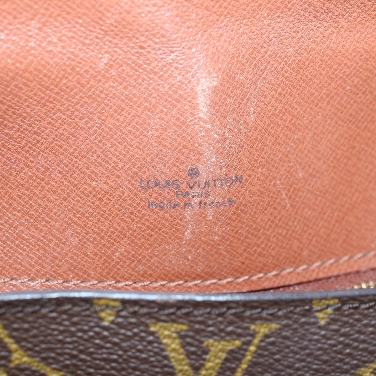 LOUIS VUITTON Monogram Saint Cloud GM Shoulder Bag M51242 LV Auth tb974