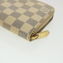 LOUIS VUITTON Damier Azur Zippy Wallet Long Wallet N60019 LV Auth th3255-14