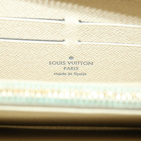LOUIS VUITTON Damier Azur Zippy Wallet Long Wallet N60019 LV Auth th3255